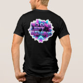 Pro Laufmotivation Tri-Blend Shirt (Rückseite)