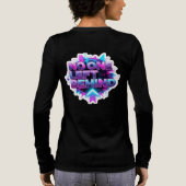 Pro Laufmotivation Tri-Blend Shirt (Rückseite)