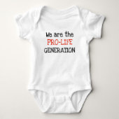Pro-Leben Baby-T - Shirt (Vorderseite)