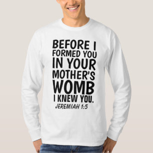 PRO LEBEN CHRISTLICHE T - SHIRT IN DER FRAU