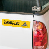 Pro-Leben. Pro-Gott. Gun American Autoaufkleber (Auf Lkw)
