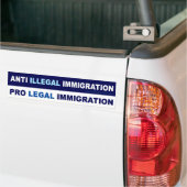 Pro LEGAL Immigration Autoaufkleber (Auf Lkw)