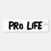 PRO LIFE AUTOAUFKLEBER (Vorne)