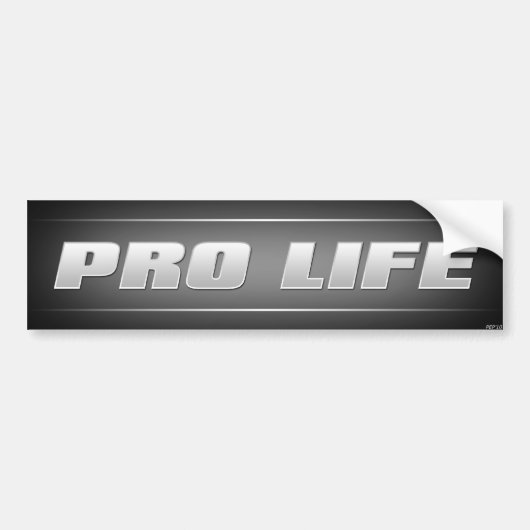 Pro Life Autoaufkleber (Vorne)