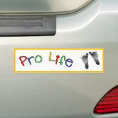 Pro Life Autoaufkleber (Auf Auto)