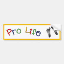 Pro Life Autoaufkleber
