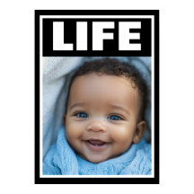 Pro-Life Baby Beautiful Black Baby Boy lächeln