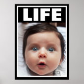 PRO-LIFE BABY DARK HAIR SÄUGLING LIFE POSTER (Vorne)