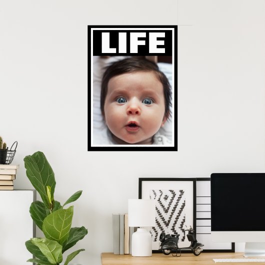 PRO-LIFE BABY DARK HAIR SÄUGLING LIFE POSTER (Heimbüro)