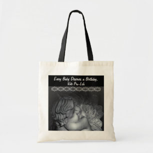 Pro-Life-Baby-Engel wählt Pro-Life-Tasche Tragetasche