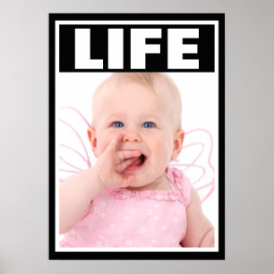 PRO-LIFE BABY GIRL PINK SÄUGLING LIFE POSTER