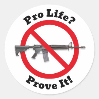 Pro Life? Beweisen Sie es! - Aufkleber für Kontrol