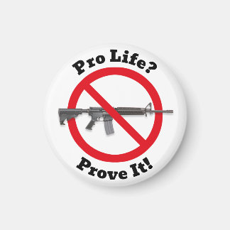Pro Life? Beweisen Sie es! - Kontrolle von Waffen Magnet