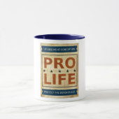 Pro Life-Billboard Tasse (Zentrum)