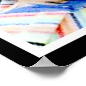 PRO-LIFE BLAUE MIT AUGEN BABY MÄDCHEN SÄUGLING LIF POSTER (Ecke)