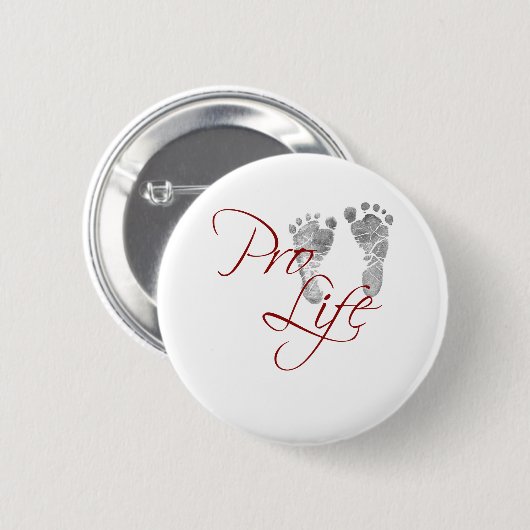 Pro Life Button (Vorne & Hinten)