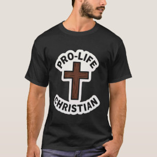 Pro-Life Christliche Kirche Ungeborenes Kind Unter T-Shirt