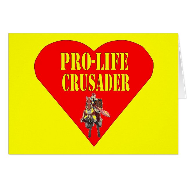 PRO LIFE CRUSADER (Vorderseite (Horizontal))