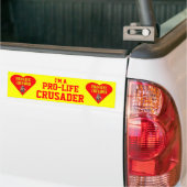 PRO LIFE CRUSADER AUTOAUFKLEBER (Auf Lkw)