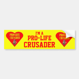 PRO LIFE CRUSADER AUTOAUFKLEBER