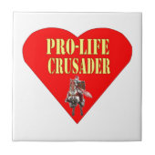 PRO LIFE CRUSADER FLIESE (Vorderseite)