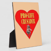 PRO LIFE CRUSADER FOTOPLATTE (Seite)