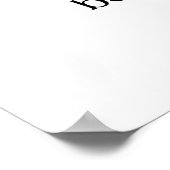 Pro-Life Definition Wall Art Poster (Ecke)