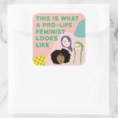 Pro-Life Feminist Squad Stickers (Tasche)