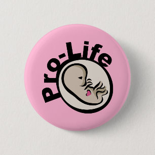 Pro-Life-Fetus-Design Button