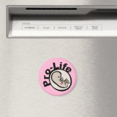 Pro-Life-Fetus-Design Magnet (In Situ (Geschirrspüler))