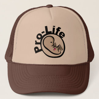 Pro-Life-Fetus-Design Truckerkappe