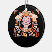 Pro Life Hippie Rette die Babies Pro Life Generati Keramik Ornament (Links)
