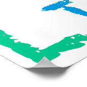 "PRO LIFE" (IN RAINBOW CRAYONS) POSTER (Ecke)