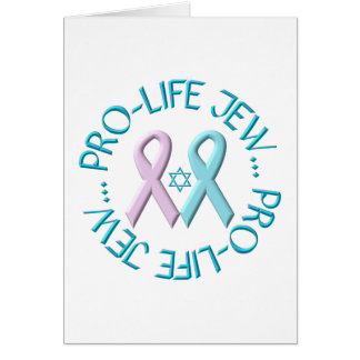"Pro-Life-Jude" mit Star von David & Ribbons
