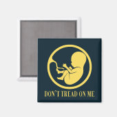 Pro Life Katholischer Magnet – Tritt nicht drauf (Vorderseite/Rückseite)