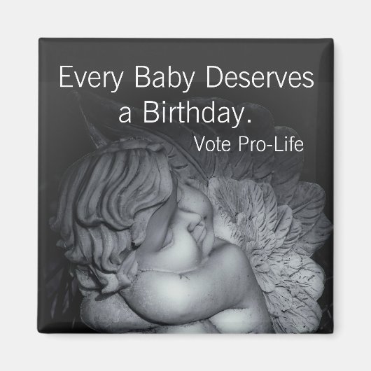 Pro-Life-Magnet Magnet (Vorne)