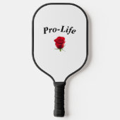 Pro-Life Pickleball Schläger (Rückseite)