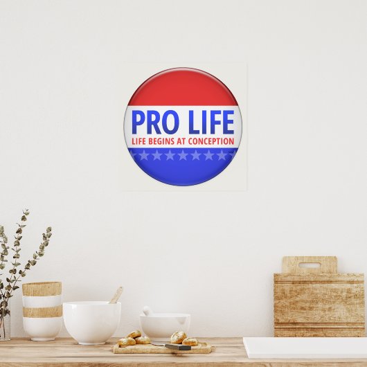 Pro Life Poster (Küche)
