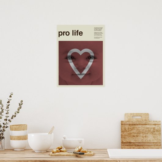 Pro Life Poster (Küche)
