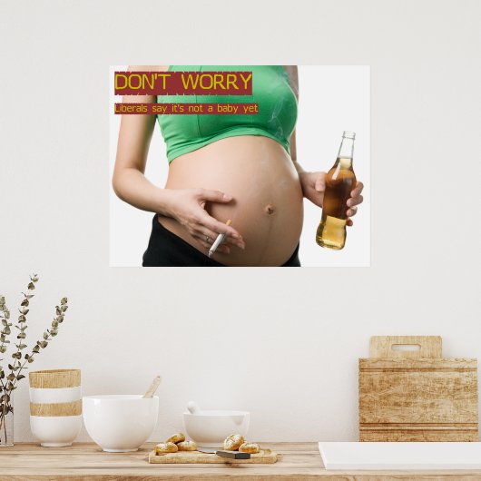 Pro-Life Poster (Küche)