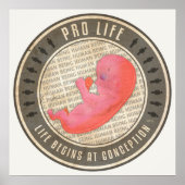 Pro Life Poster (Vorne)
