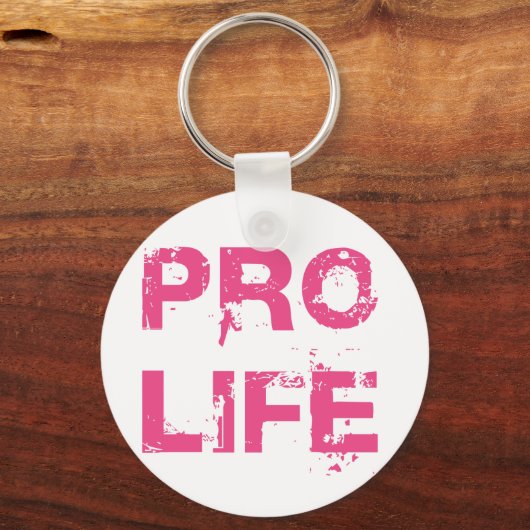 Pro Life Schlüsselanhänger (Vorderseite)
