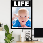 PRO-LIFE SMILING BABY BOY GROSS POSTER (Heimbüro)