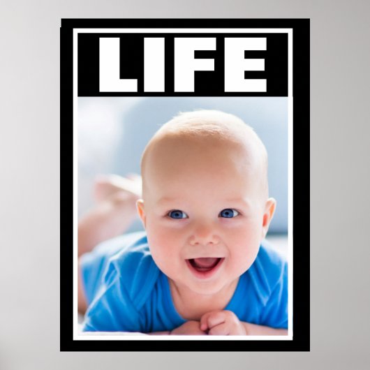 PRO-LIFE SMILING BABY BOY GROSS POSTER (Vorne)