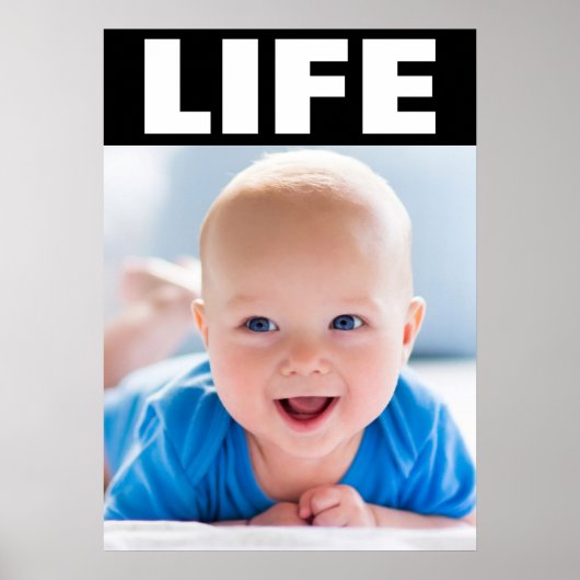 PRO-LIFE-SMILING BABY BOY LEBEN POSTER (Vorne)