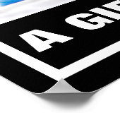 PRO-LIFE SMILING BABY BOY LEBEN POSTER (Ecke)