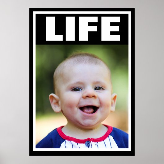 PRO-LIFE SMILING BABY BOY SÄUGLING LIFE POSTER (Vorne)