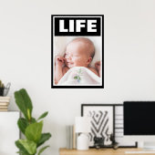 PRO-LIFE-SMILING-BABY NEWBORN-LEBEN POSTER (Heimbüro)