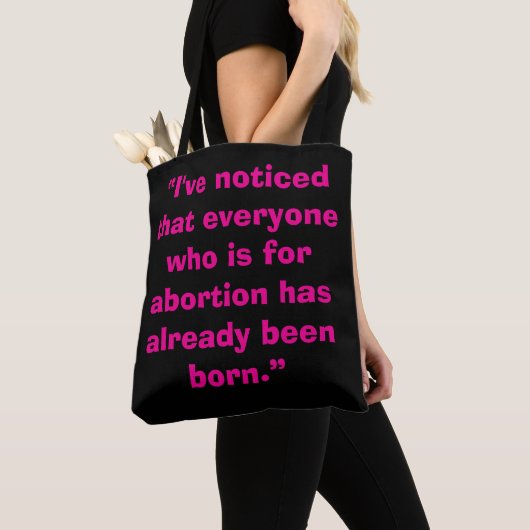 Pro Life Tasche (Von Nahem)