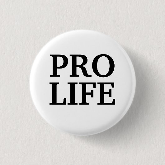 Pro-Life-Taste Button (Vorderseite)